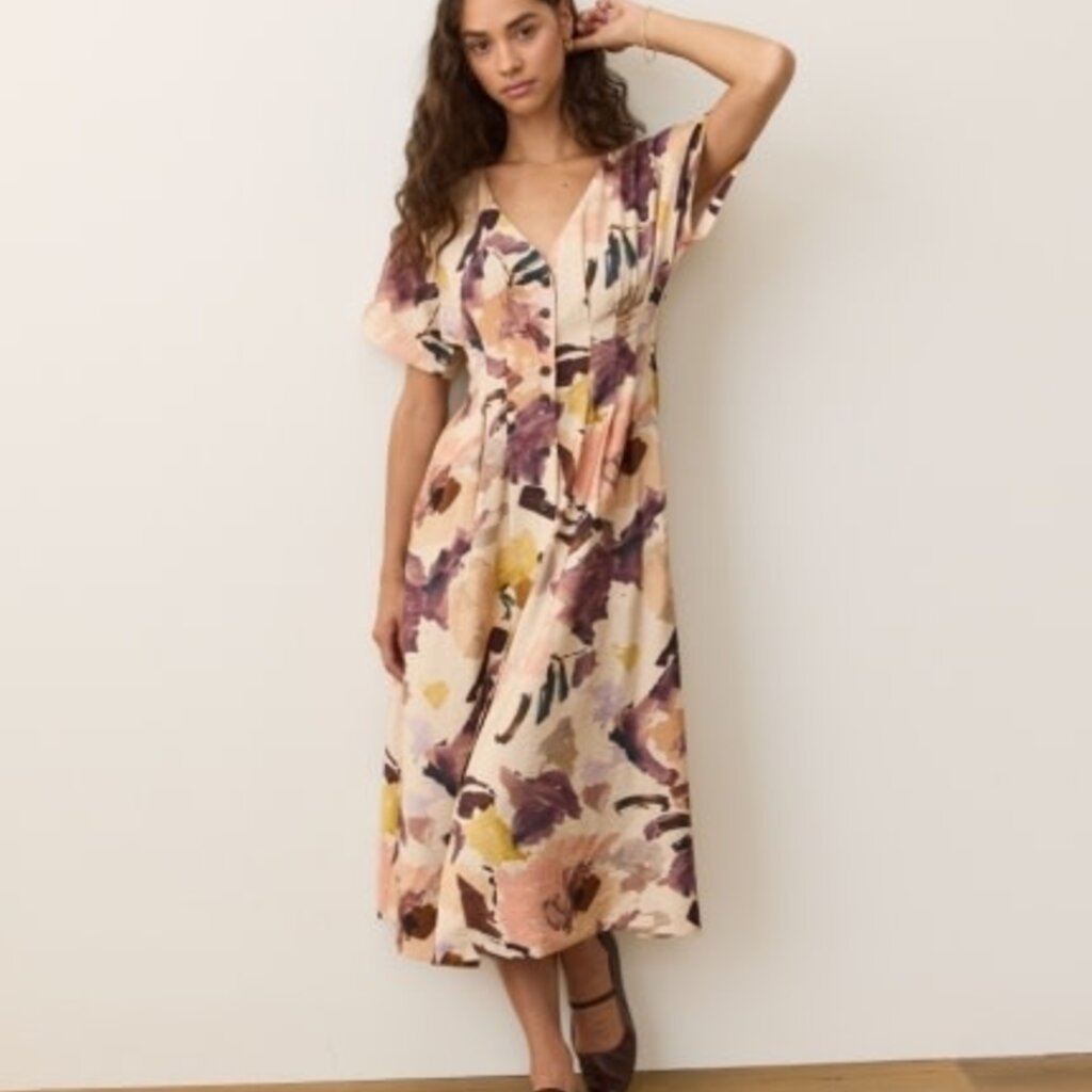 Marine Layer Naomi Midi Dress