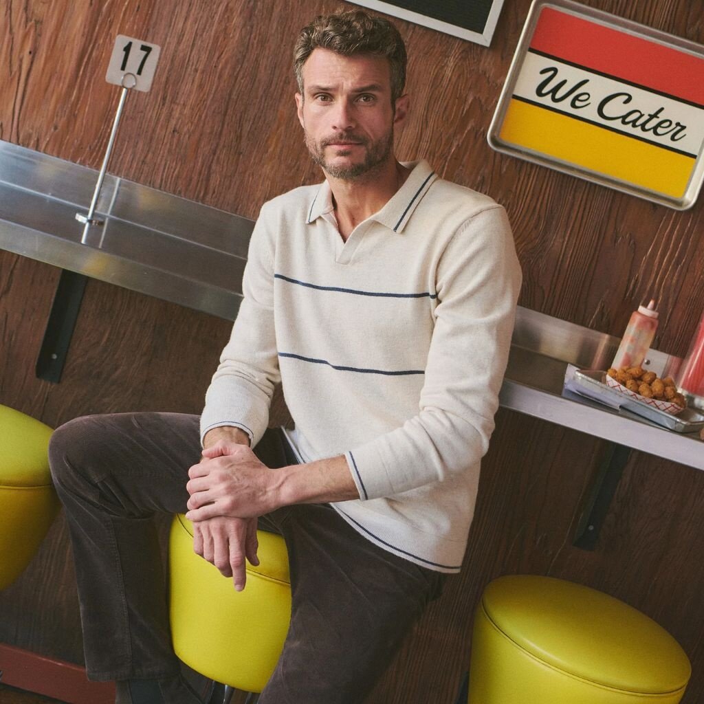 Marine Layer Liam Sweater Polo