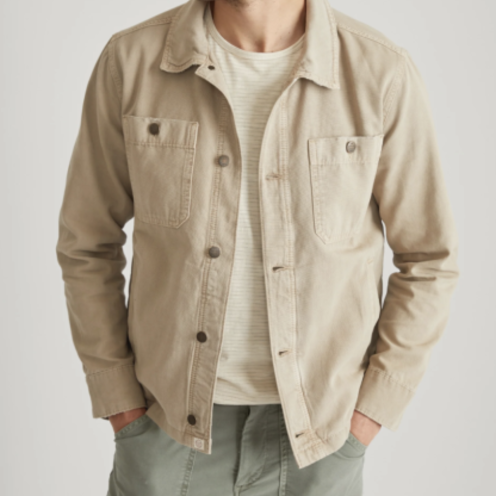 Marine Layer Patrick Canvas Overshirt