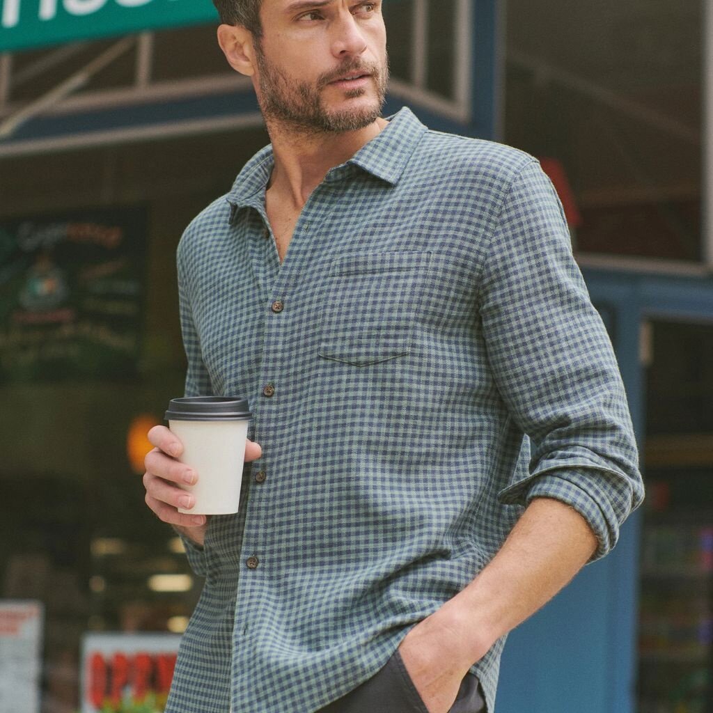 Marine Layer Classic Stretch Selvage Shirt