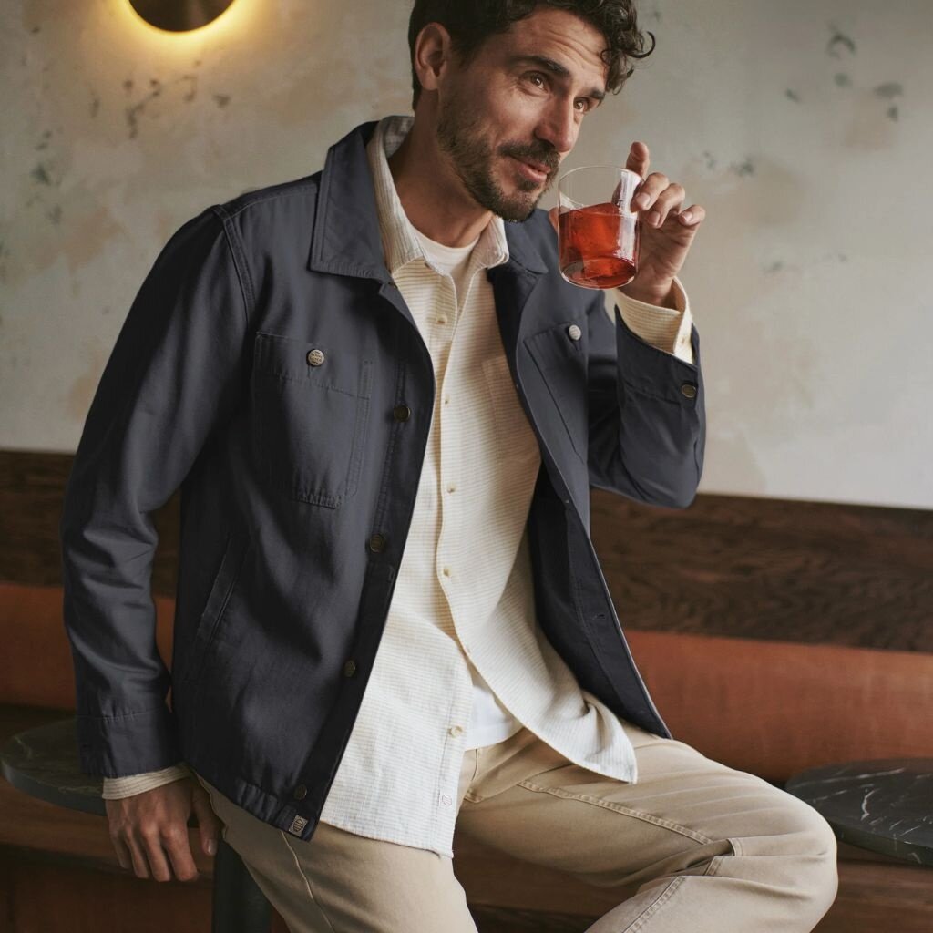 Marine Layer Patrick Canvas Overshirt