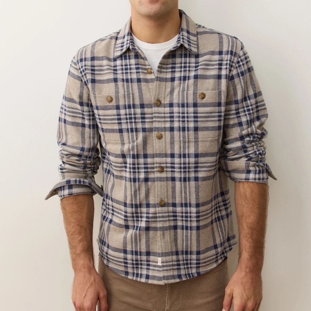 Marine Layer Max Twill Overshirt