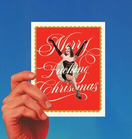 Offensive & Delightful MERRY CHRISTMAS GAL! Christmas card