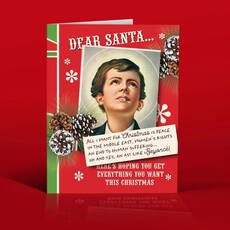 Offensive & Delightful Beyonce's Ass Christmas Holiday Card