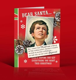 Offensive & Delightful Beyonce's Ass Christmas Holiday Card