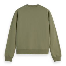 Scotch & Soda - Womenswear Regular Fit Chest Artwork Sweatshirt