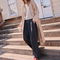 Marine Layer Allison Pleated Wide Leg Trouser