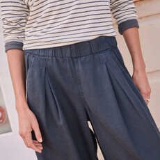 Marine Layer Allison Pleated Wide Leg Trouser