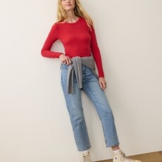 Marine Layer Lexi Rib Sun-In Longsleeve Crew Tee
