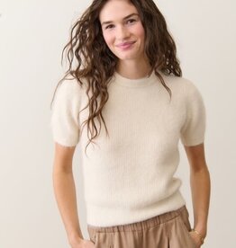 Marine Layer Suri Alpaca Puff Sleeve Sweater