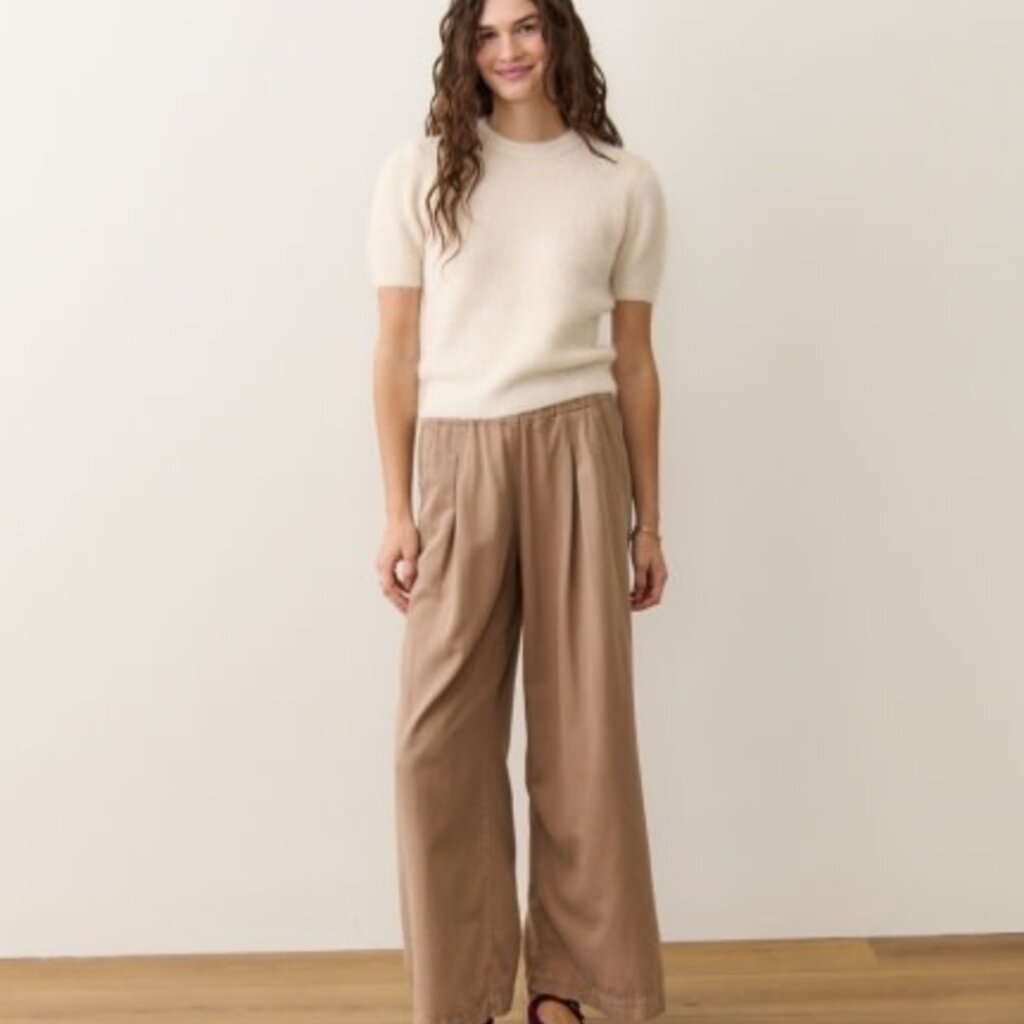 Marine Layer Suri Alpaca Puff Sleeve Sweater