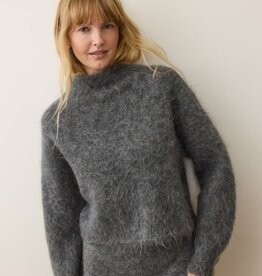 Marine Layer Suri Alpaca Mock Neck Sweater