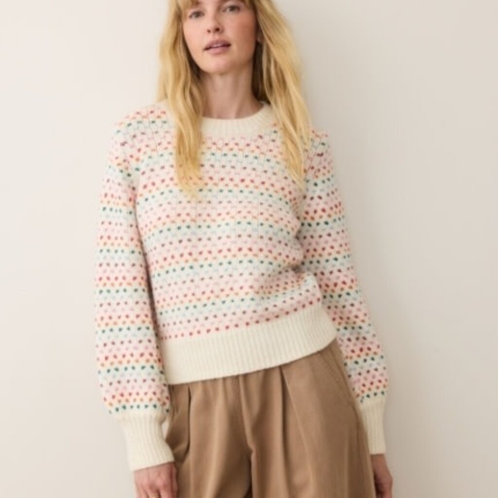 Marine Layer Alma Crewneck Sweater