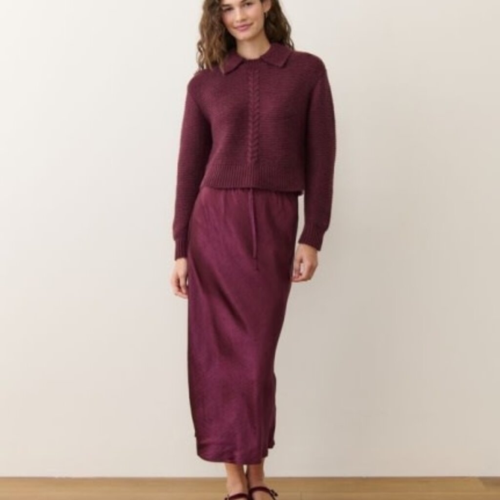 Marine Layer Gabrielle Slip Skirt