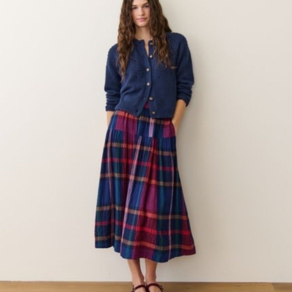 Marine Layer Gia Wool Midi Skirt
