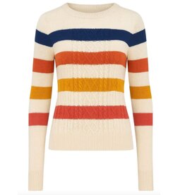 OxKnit FL25 Retro Twisted Knit Jacquard Knitwear