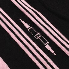 OxKnit FL25 Vintage Period Street Striped Cardigan