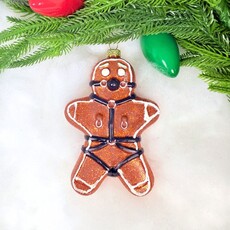 Cody Foster Naughty Gingerbread Man Ornament