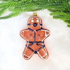 Cody Foster Naughty Gingerbread Man Ornament
