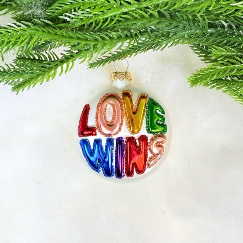 Cody Foster Love Wins Ornament