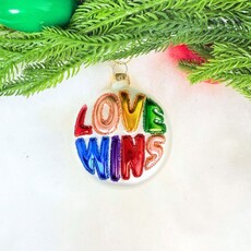 Cody Foster Love Wins Ornament