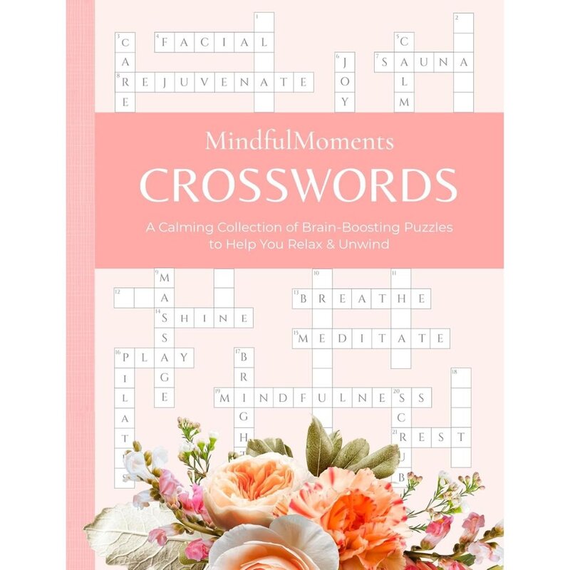 Schiffer Publishing Mindful Moments Crosswords