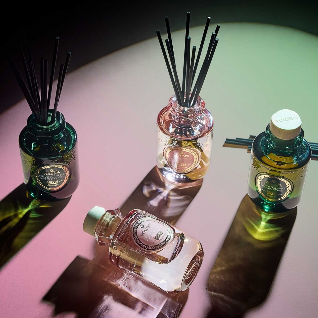 Voluspa Wicked Act I Perfectly Pink Yuzu Reed Diffuser