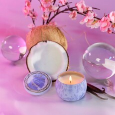 Voluspa Wicked Act II  Cherry Blossom Bubble Mini Tin Candle