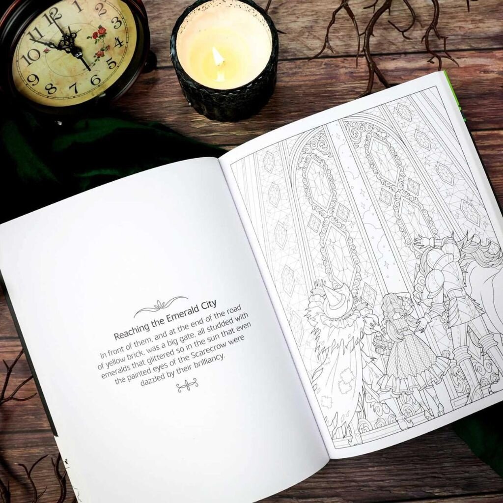 Simon & Schuster The Wicked Witch of Oz Coloring Book