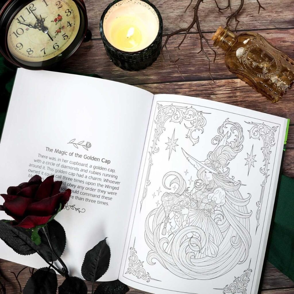 Simon & Schuster The Wicked Witch of Oz Coloring Book