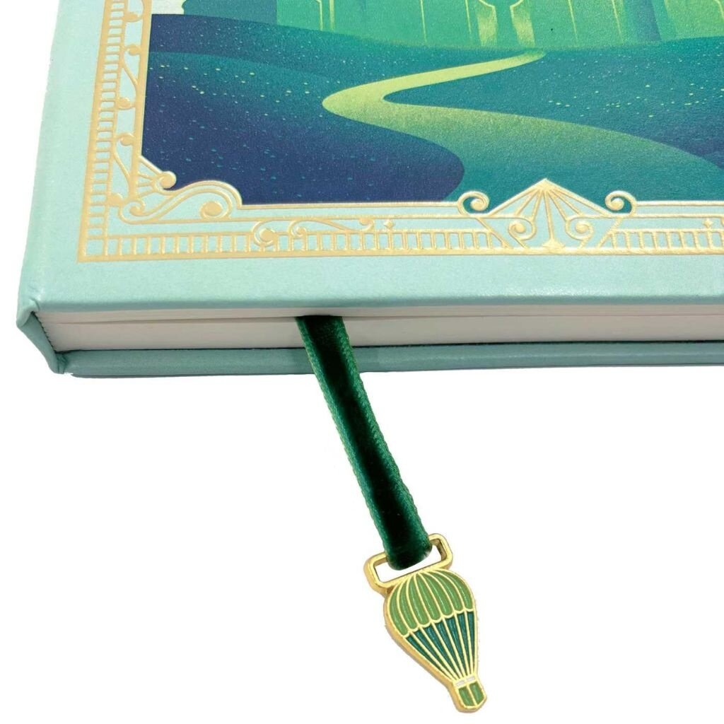 Simon & Schuster Wicked Emerald City Journal with Ribbon Charm
