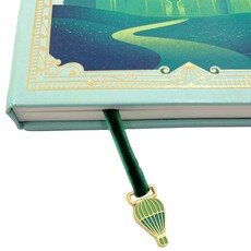 Simon & Schuster Wicked Emerald City Journal with Ribbon Charm