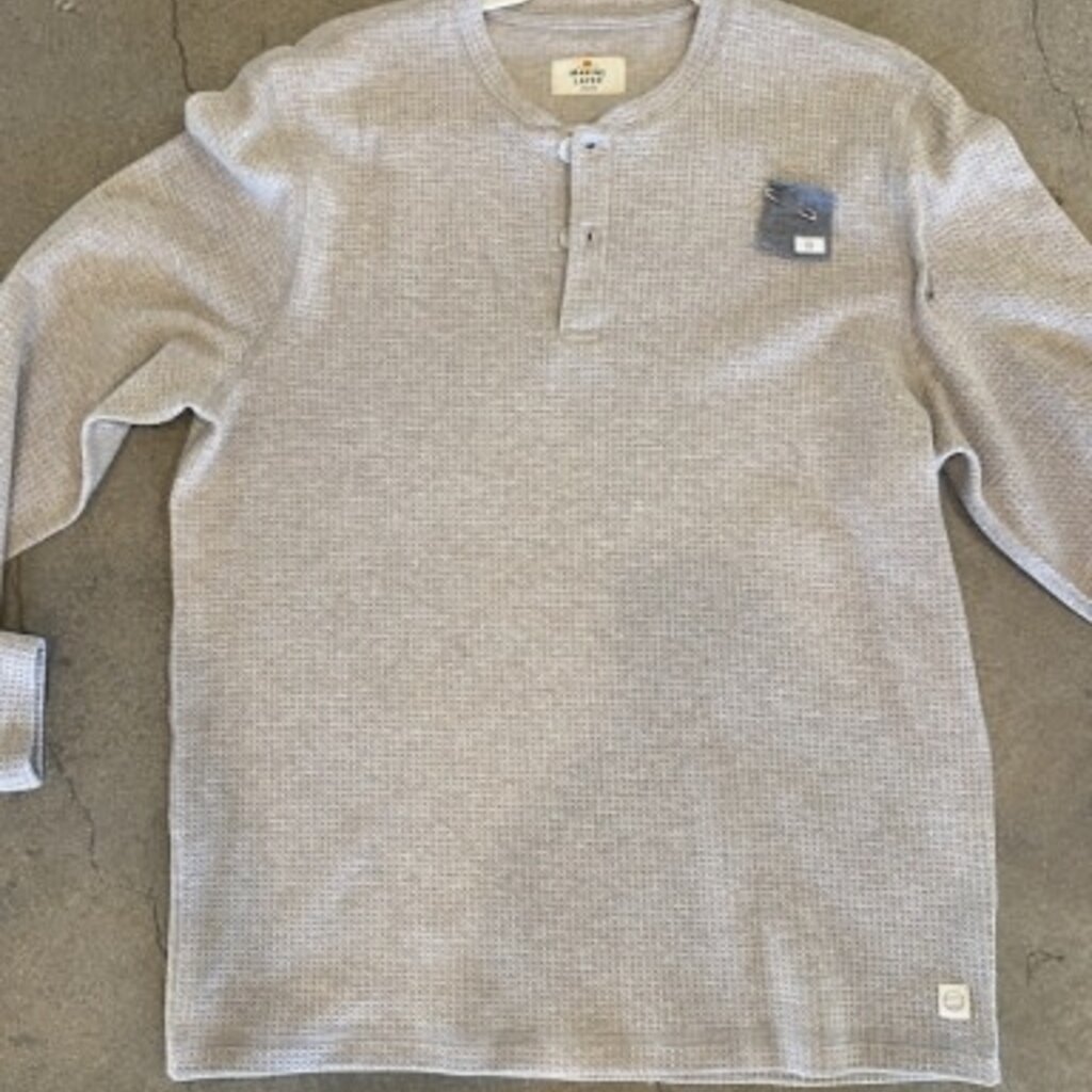 Marine Layer Waffle Henley