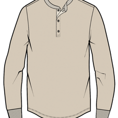 Marine Layer Waffle Henley