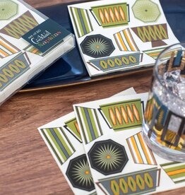 Mod Lounge Paper Co. Mid Century Modern Cookwear Cocktail Napkins
