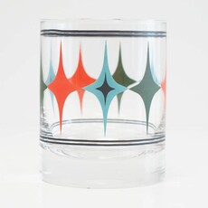 Mod Lounge Paper Co. Starlight Diamond Row Vintage Whiskey Glass