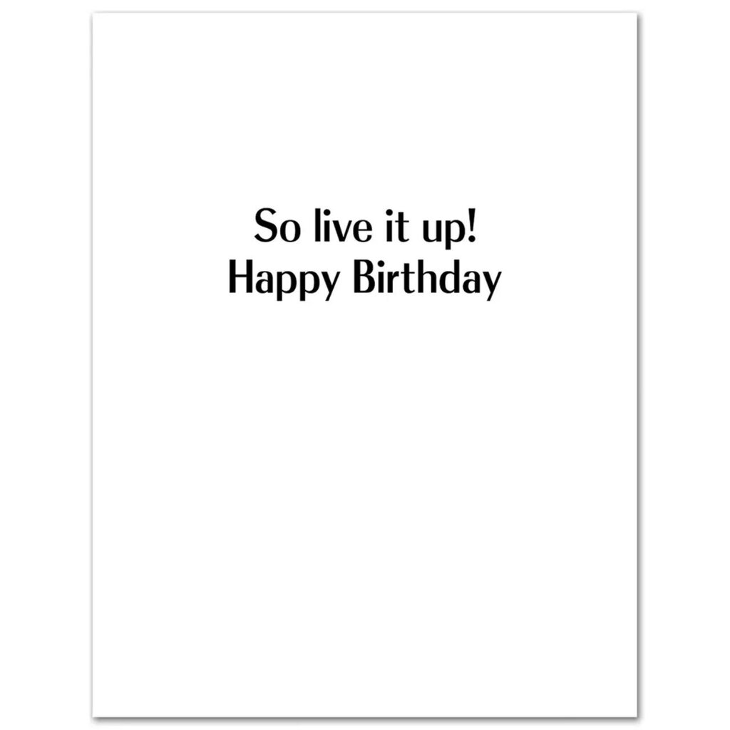 The Found White Lotus Parker Posey Live It Up Birthday Card