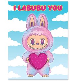 The Found I Labubu You Valentine's Day Love Card