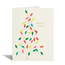 Snow & Graham Tangled Tree Lights Holiday Card