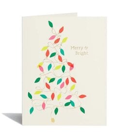 Snow & Graham Tangled Tree Lights Holiday Card