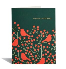 Snow & Graham Holiday Wren Holiday Card