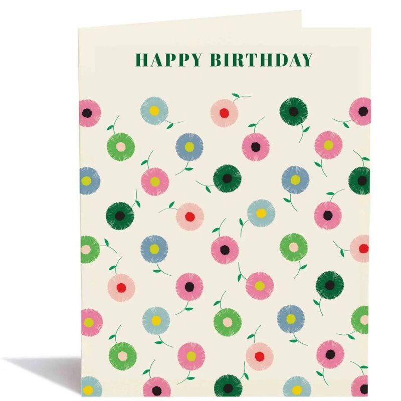 Snow & Graham Birthday Daisy Dot Card