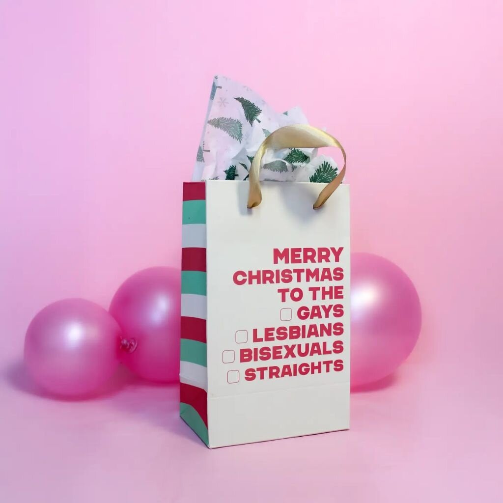 That's So Andrew To the Gays Lesbians Bisexuals - Christmas Gift Bag