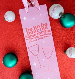 That's So Andrew Ho Ho Merlot Wine Gift Bag