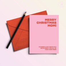 That's So Andrew Merry Christmas Mom/Fat Guy Gets Credit Holiday Card