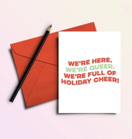 That's So Andrew Queer Christmas Cheer Holiday Card
