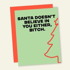 That's So Andrew Santa Doesn't Believe in You Holiday Card
