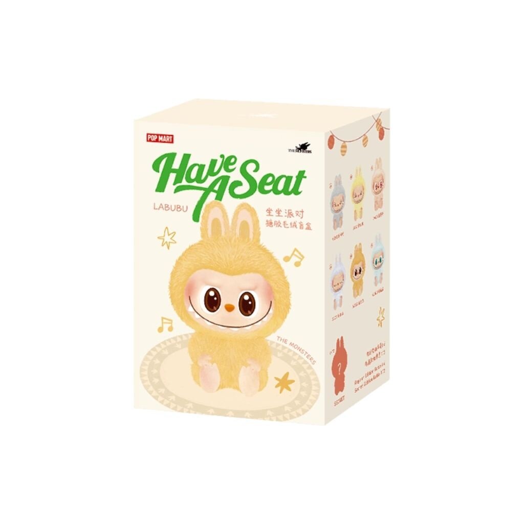 Pop Mart Pop Mart Authentic Labubu - Have A Seat Vinyl Plush