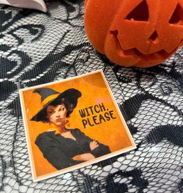 Deven & Ned 3in Witch Please Sticker