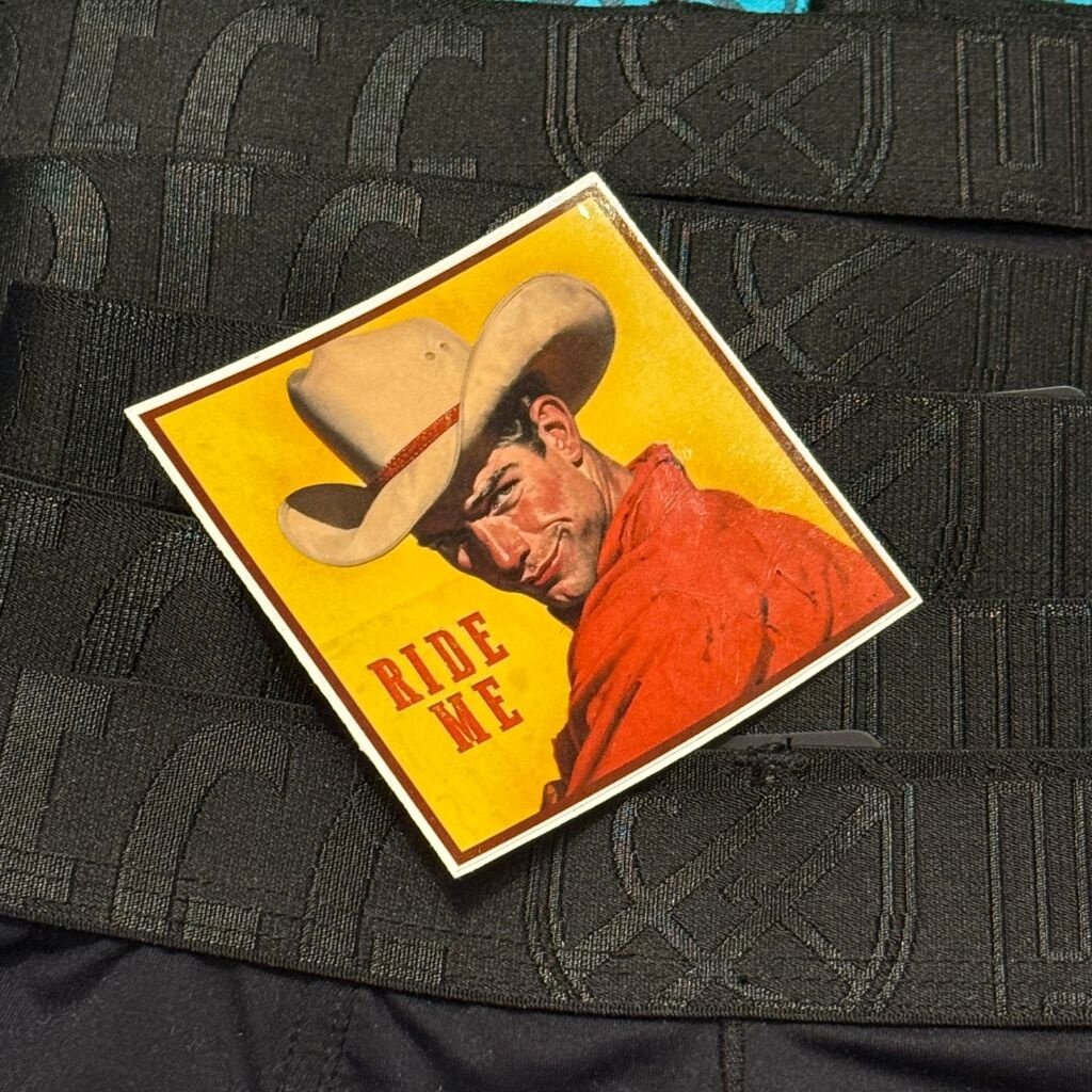 Deven & Ned 3in Ride Me Sticker